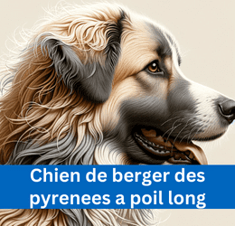 Chien de berger des pyrenees a poil long
